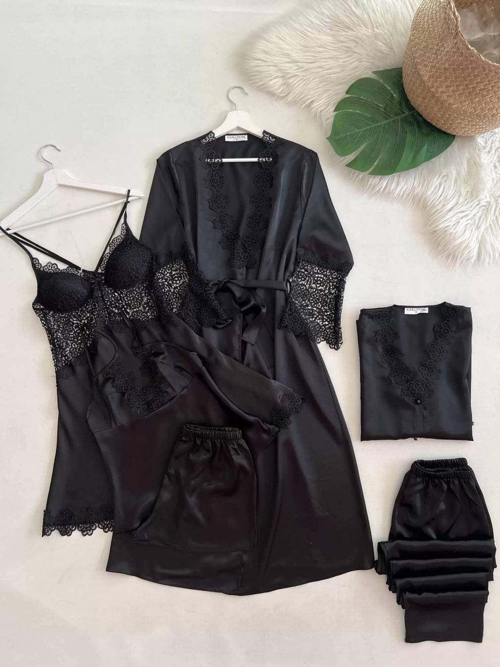 Original Silk | Rose Dreams 6-Piece Nightwear Set