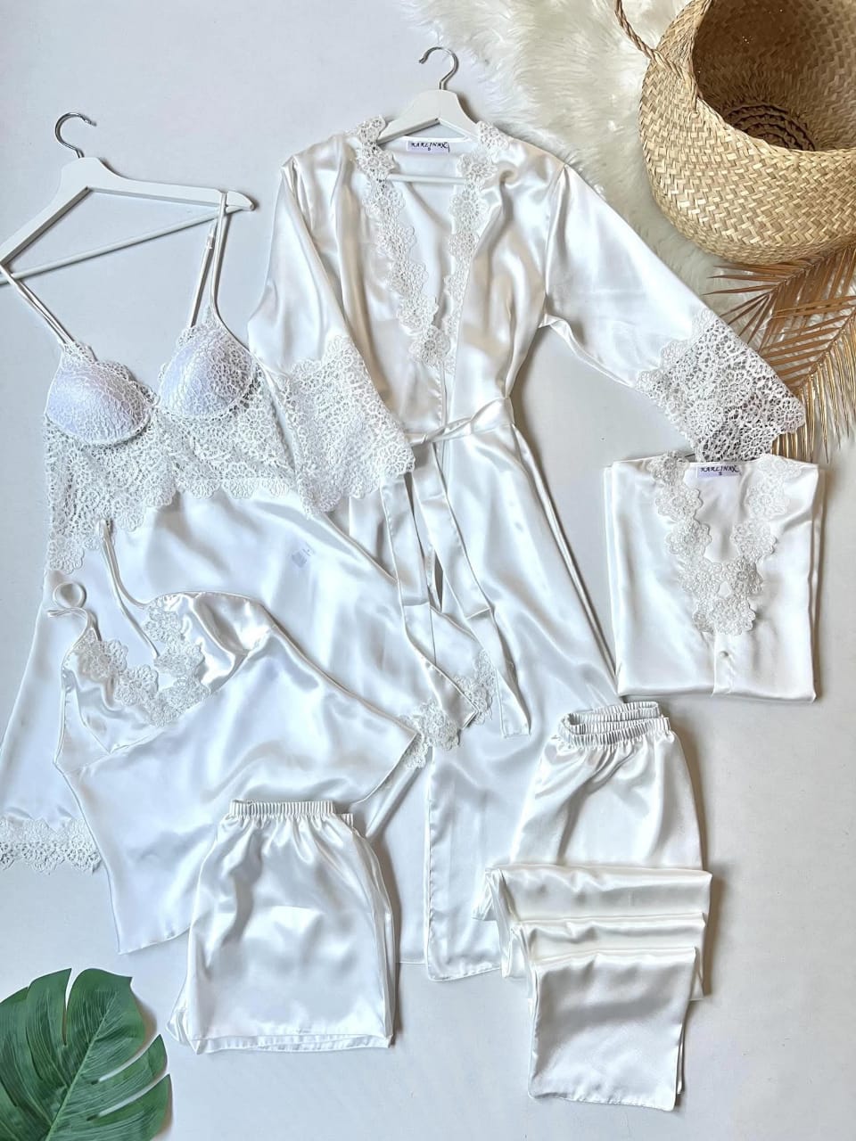 Original Silk | Rose Dreams 6-Piece Nightwear Set