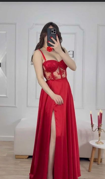 Black Silk Robe with Sheer Lace Overlay – Luxury Flowing Nightwear Set | Original Silk