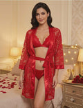Elegant 3-Piece Net Suit